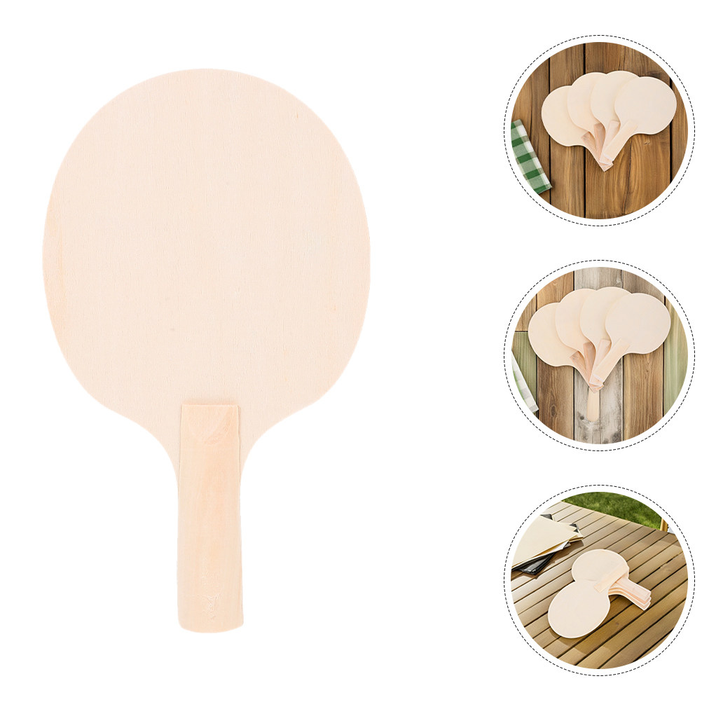 4 pares de bases de madera sin - Table Tennis Racket reseña y precio