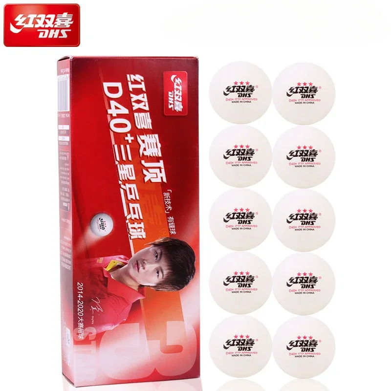 10 unid/caja 3 estrellas DHS p - Table Tennis Olympics reseña y precio
