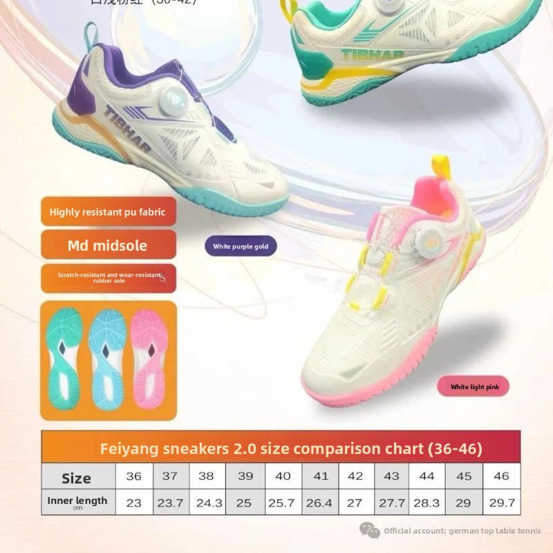 2026TIBHAR Zapatilla de tenis  - Table Tennis Loki reseña y precio